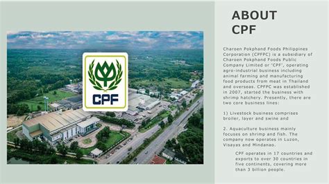 charoen pokphand foods philippines corporation|Charoen Pokphand .